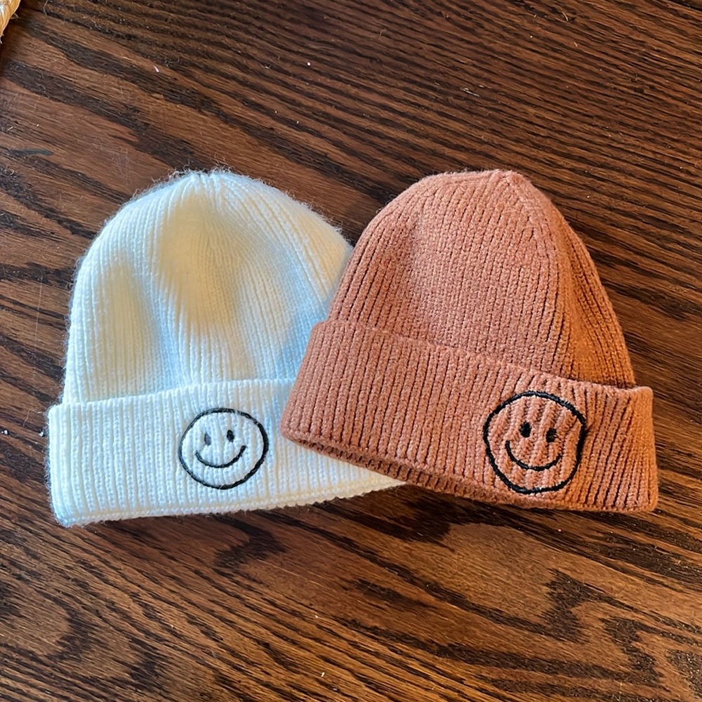 Smiley Face Infant Toques